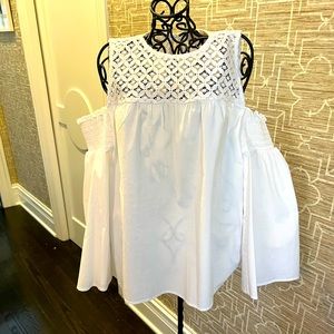 Michael Kors shoulder exposed Blouse